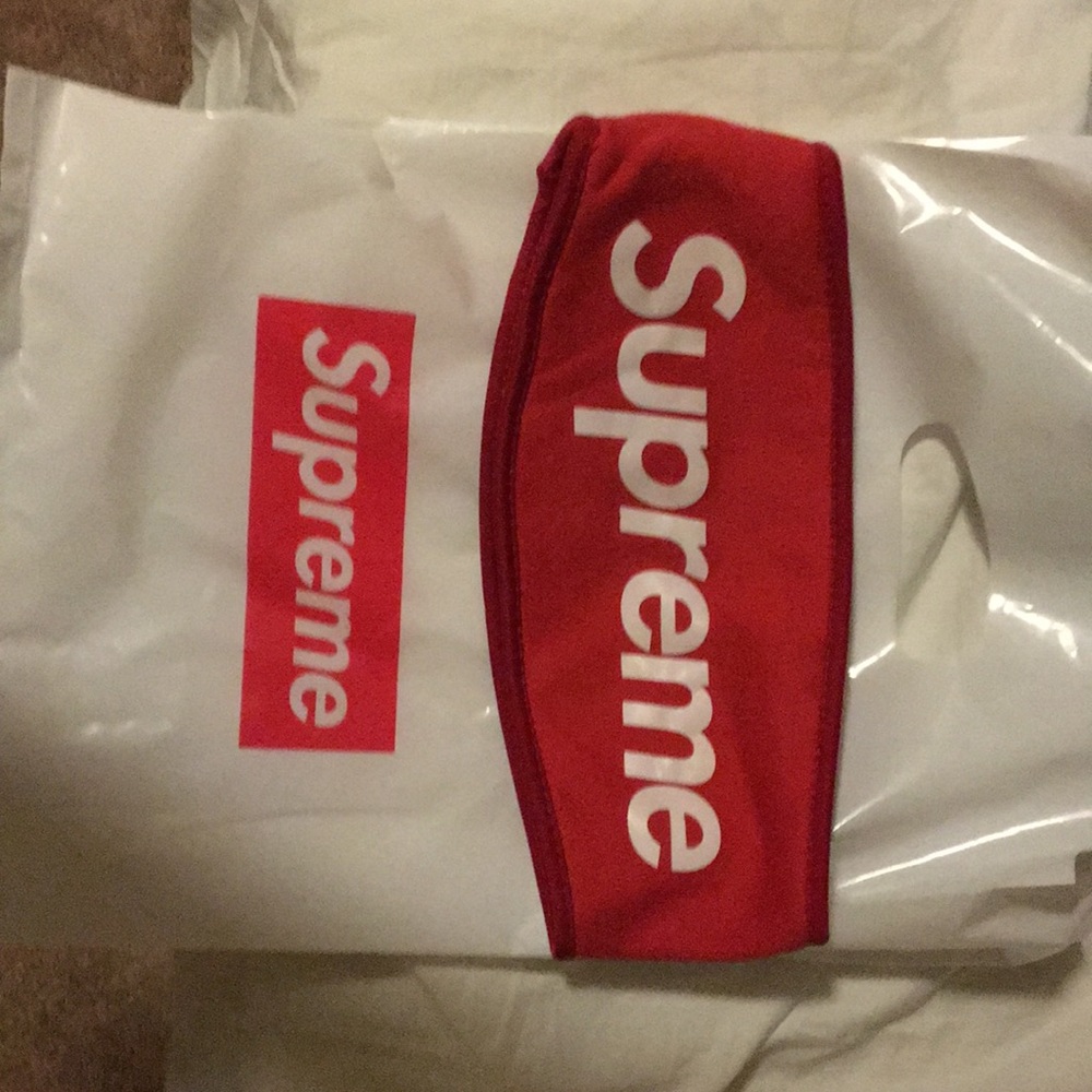 Supreme Hype-Beast New Era red Headband